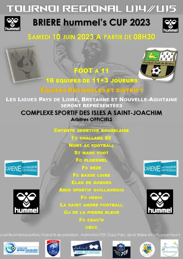 Tournoi Birère Hummel's Cup en Juin 2023