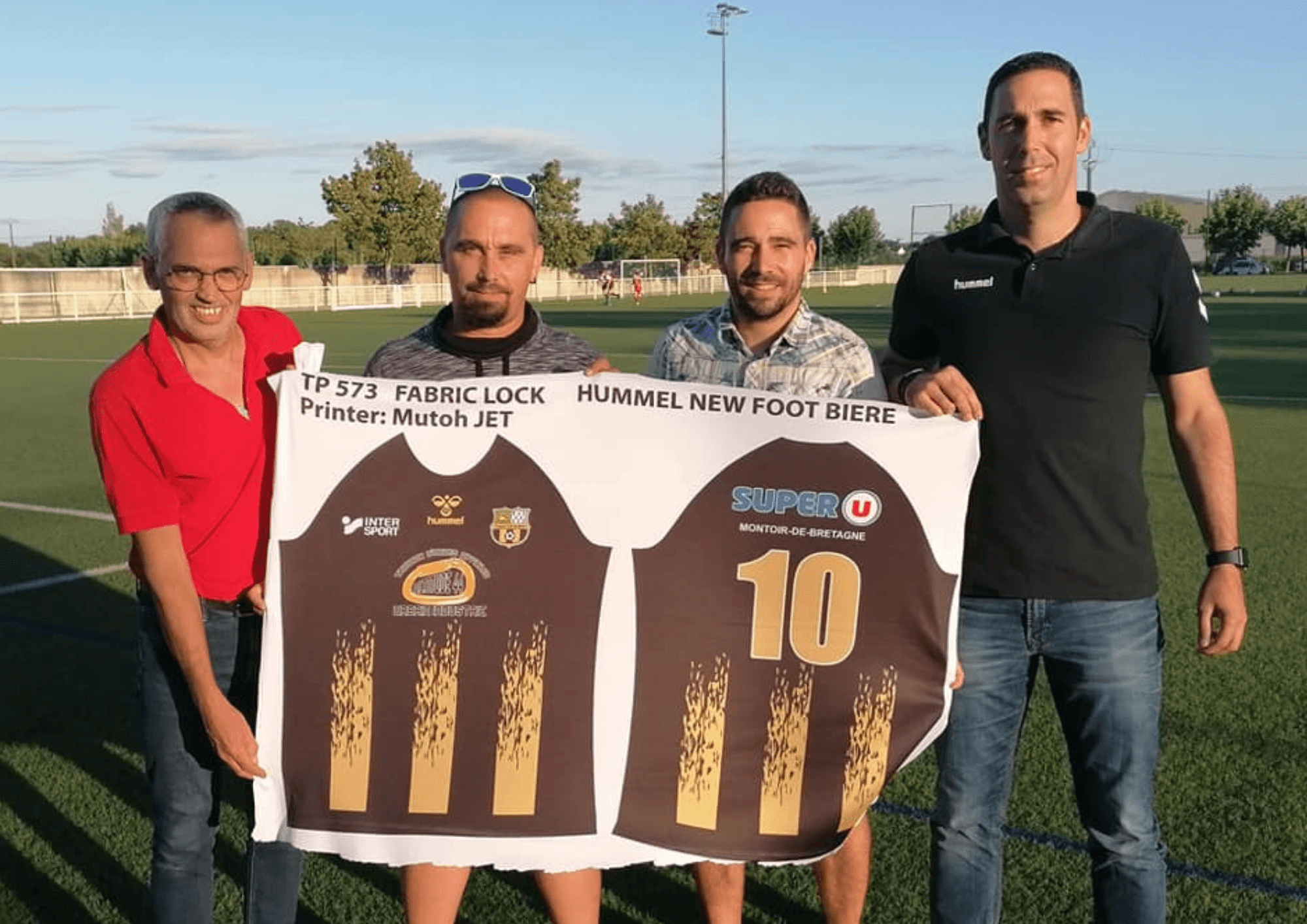 Partenariat entre Hummel et le Football Club de Brière
