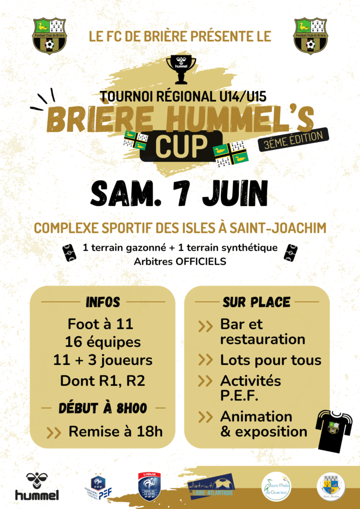 Tournoi Régional Brière Hummel's Cup