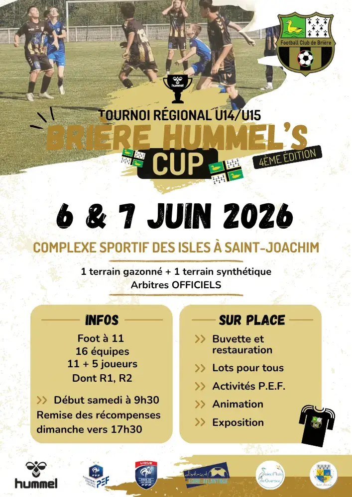 Tournoi Régional Brière Hummel's Cup