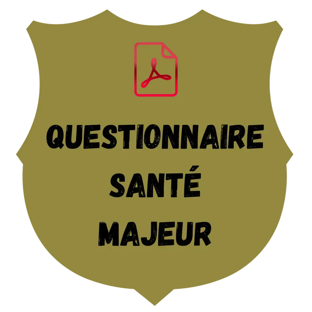 Questionnaire de santé pour les majeurs